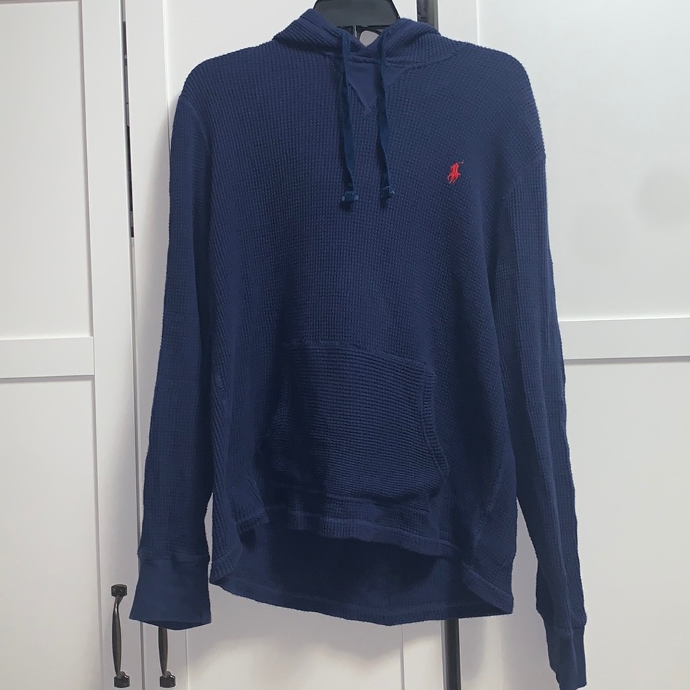 Polo by Ralph Lauren Waffle Hoodie Size Large